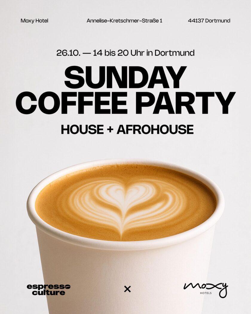 By Moxy Hotel am 26.10 in Dortmund